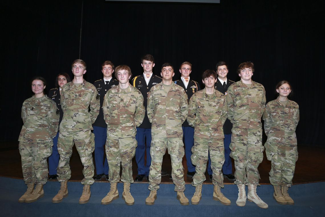 San Marcos Academy Bear Battalion receives awards