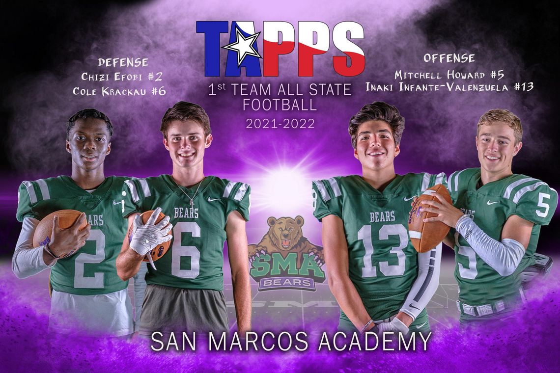 San Marcos Academy lands several on All-District, All-State teams