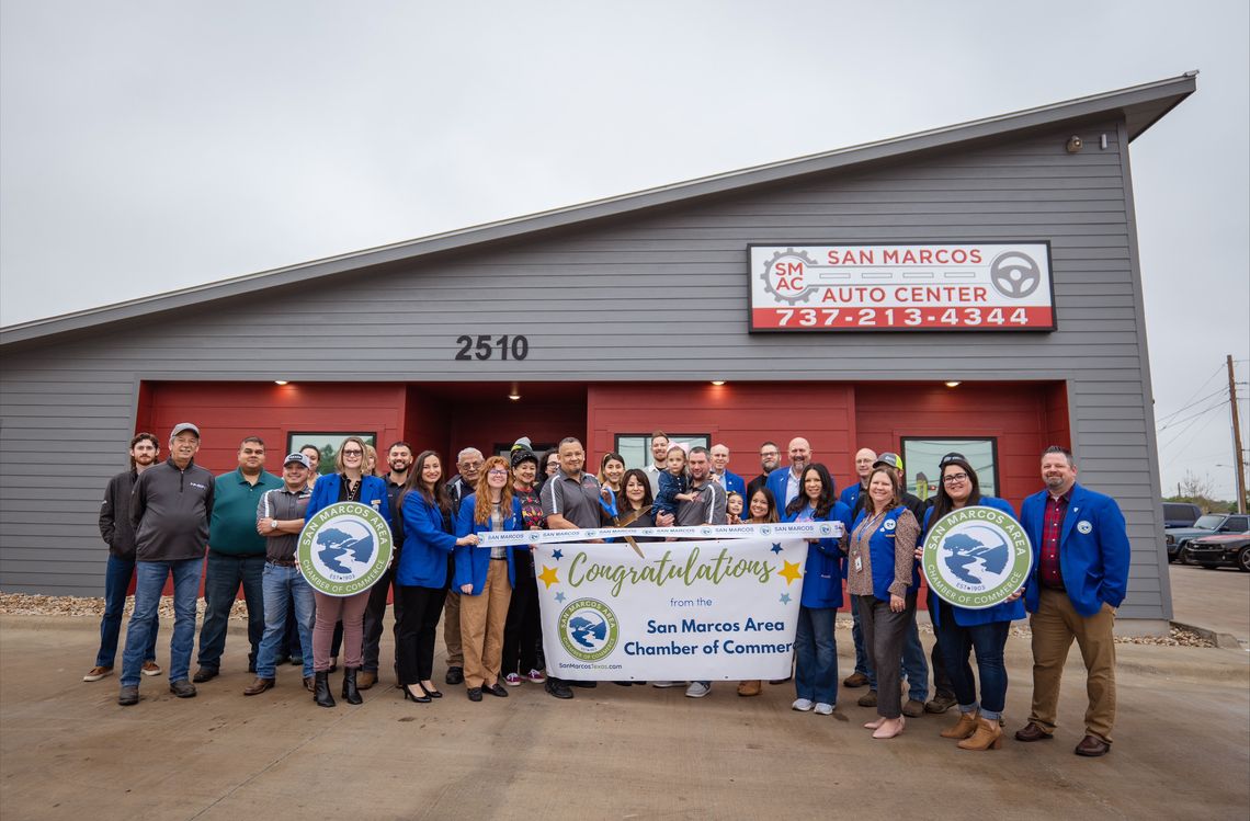 San Marcos Area Chamber of Commerce Ribbon Cutting