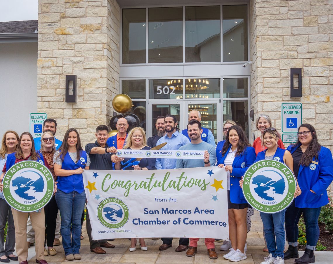 San Marcos Area Chamber of Commerce Ribbon Cutting Alta Center Point