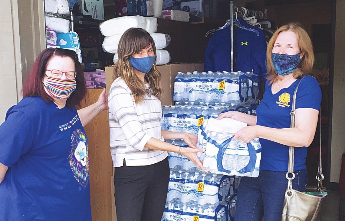 San Marcos Bluebonnet Lions assist Hays-Caldwell Women's Center San Marcos Bluebonnet Lions assist Hays-Caldwell Women's Center