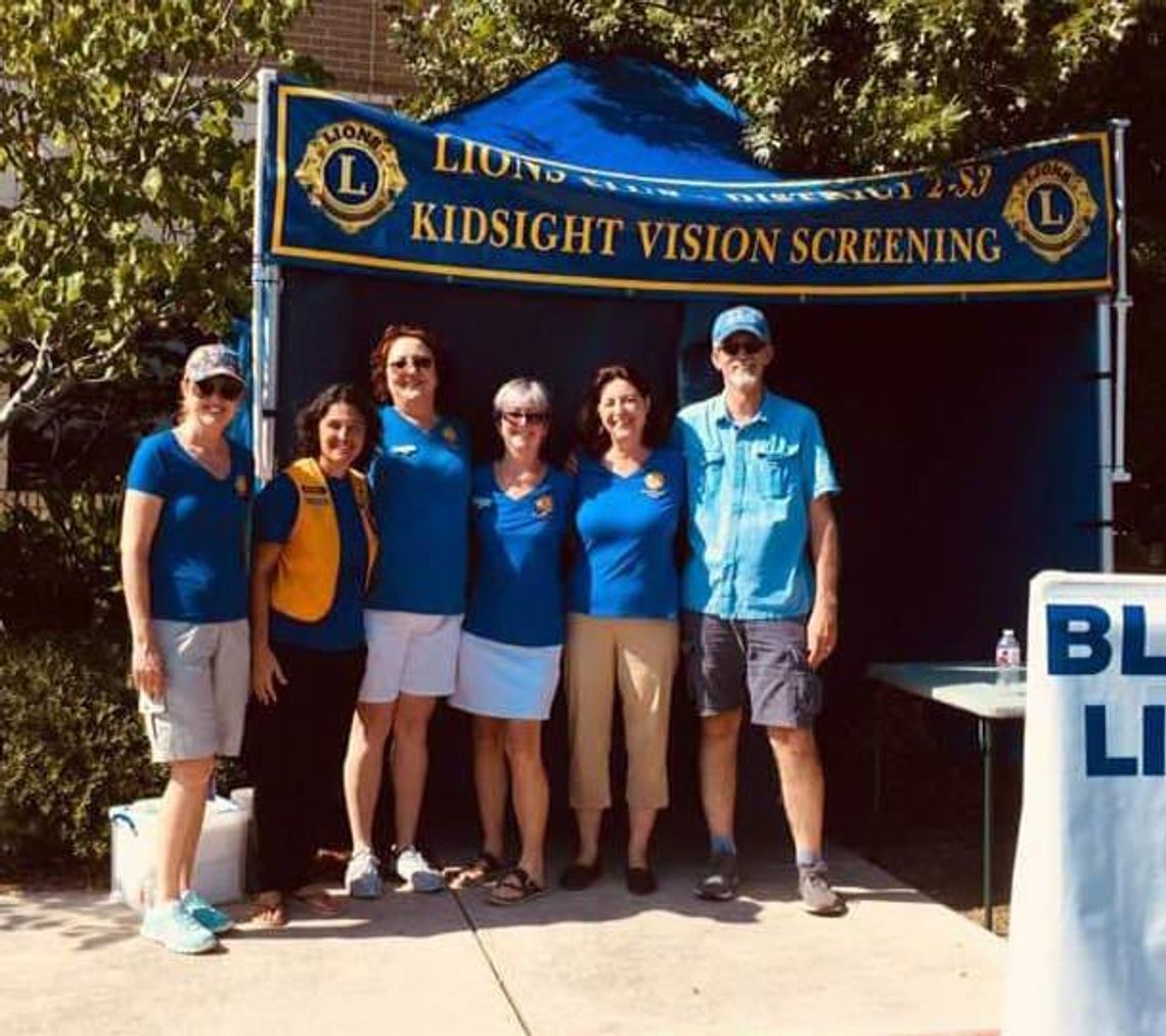 San Marcos Bluebonnet Lions conduct vision screenings at CTMC Fit Family Fun Day