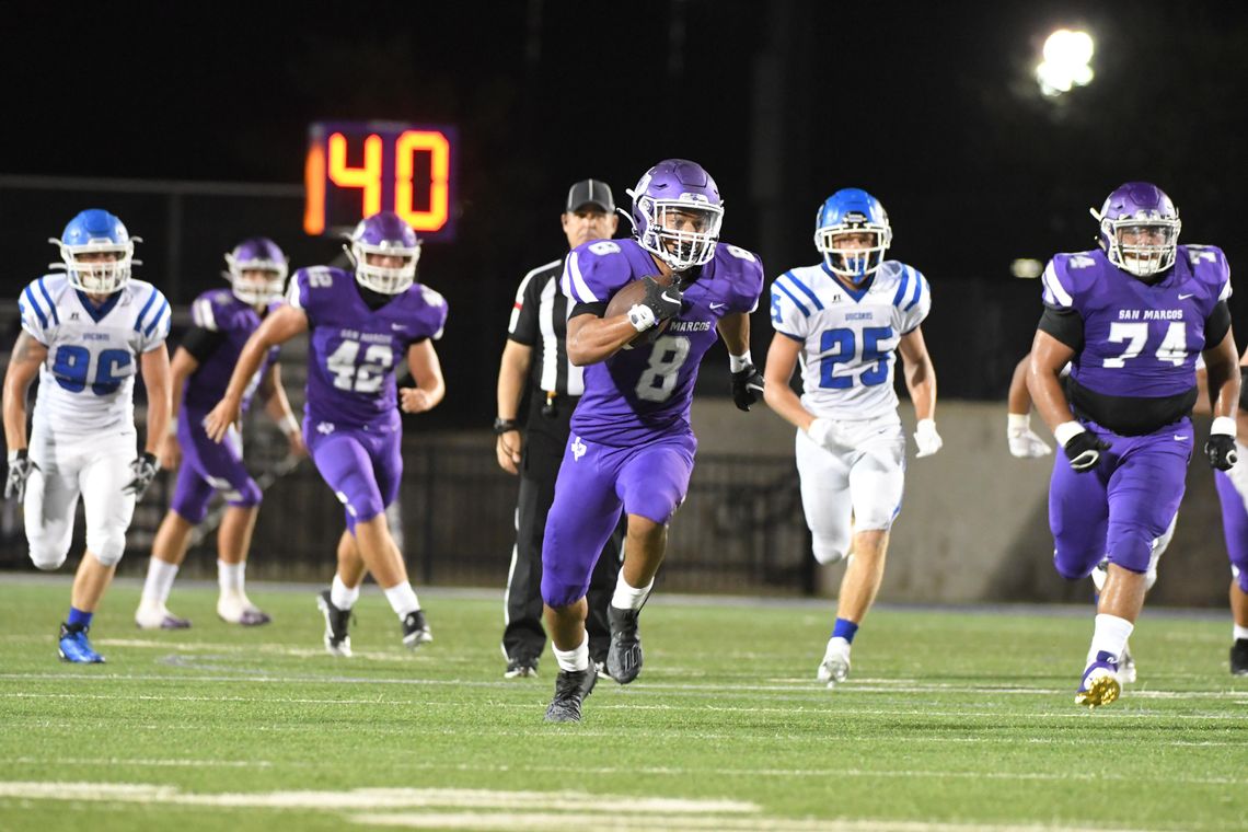 San Marcos can't overcome mistakes in 35-31 loss to New Braunfels