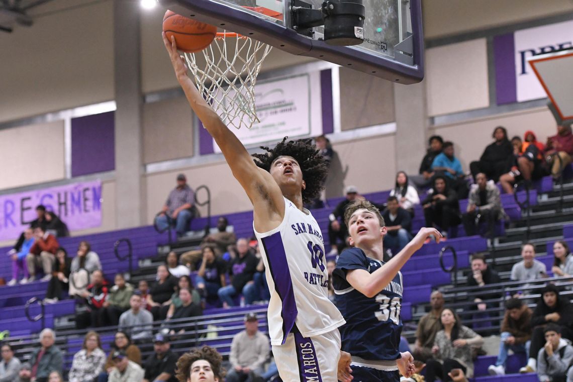 San Marcos downs Smithson Valley, 69-46