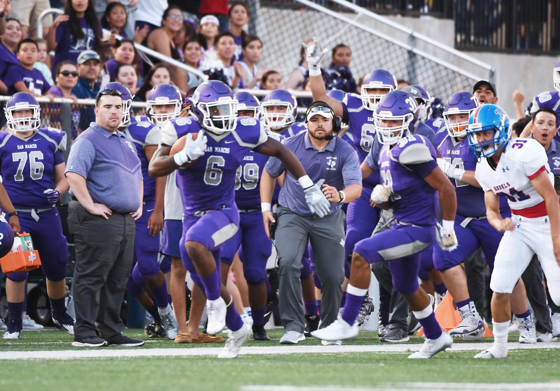 San Marcos drops road game to No. 10 Converse Judson