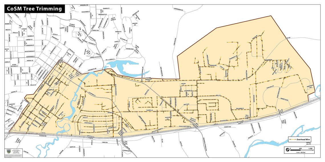 San Marcos Electric Utility to begin tree removal, pruning around city 