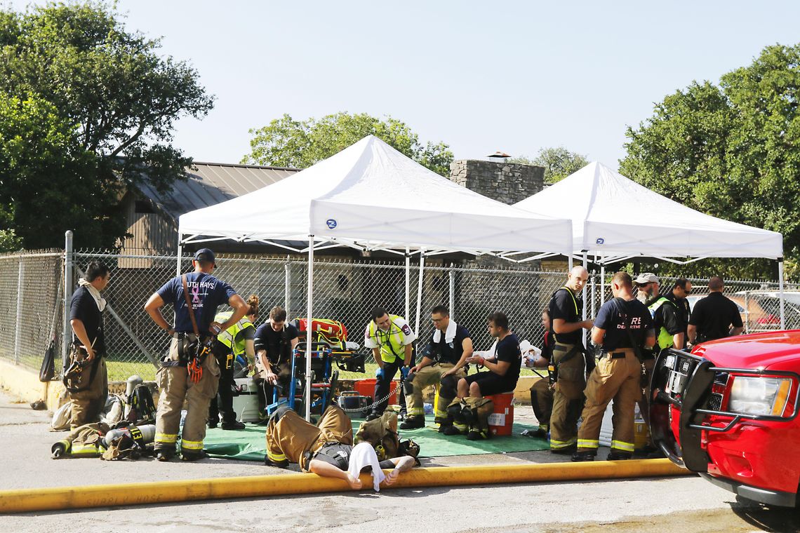 San Marcos firefighters, dispatch recall Iconic Village fire response