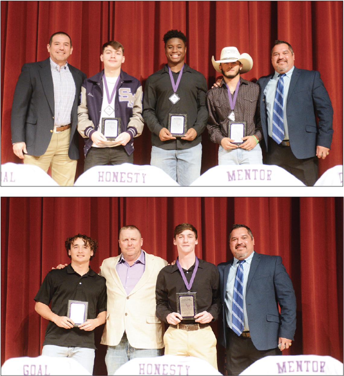 San Marcos Football holds awards banquet