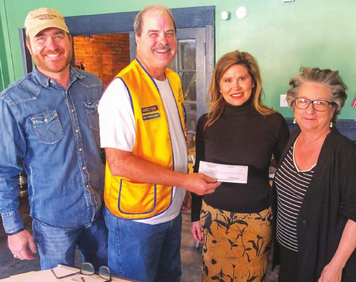 San Marcos Lions Club makes several donations during Friday meeting