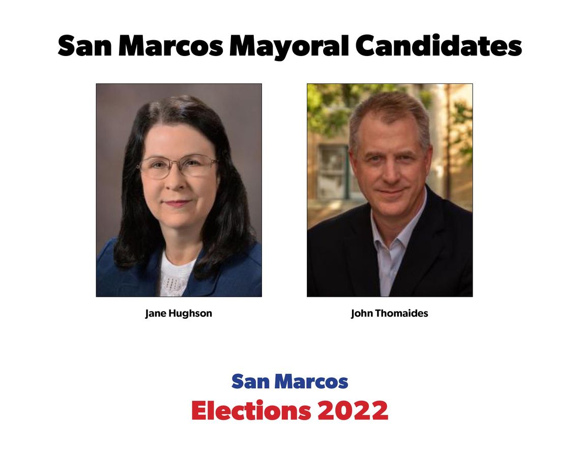 San Marcos mayoral candidates share their thoughts on issues facing city