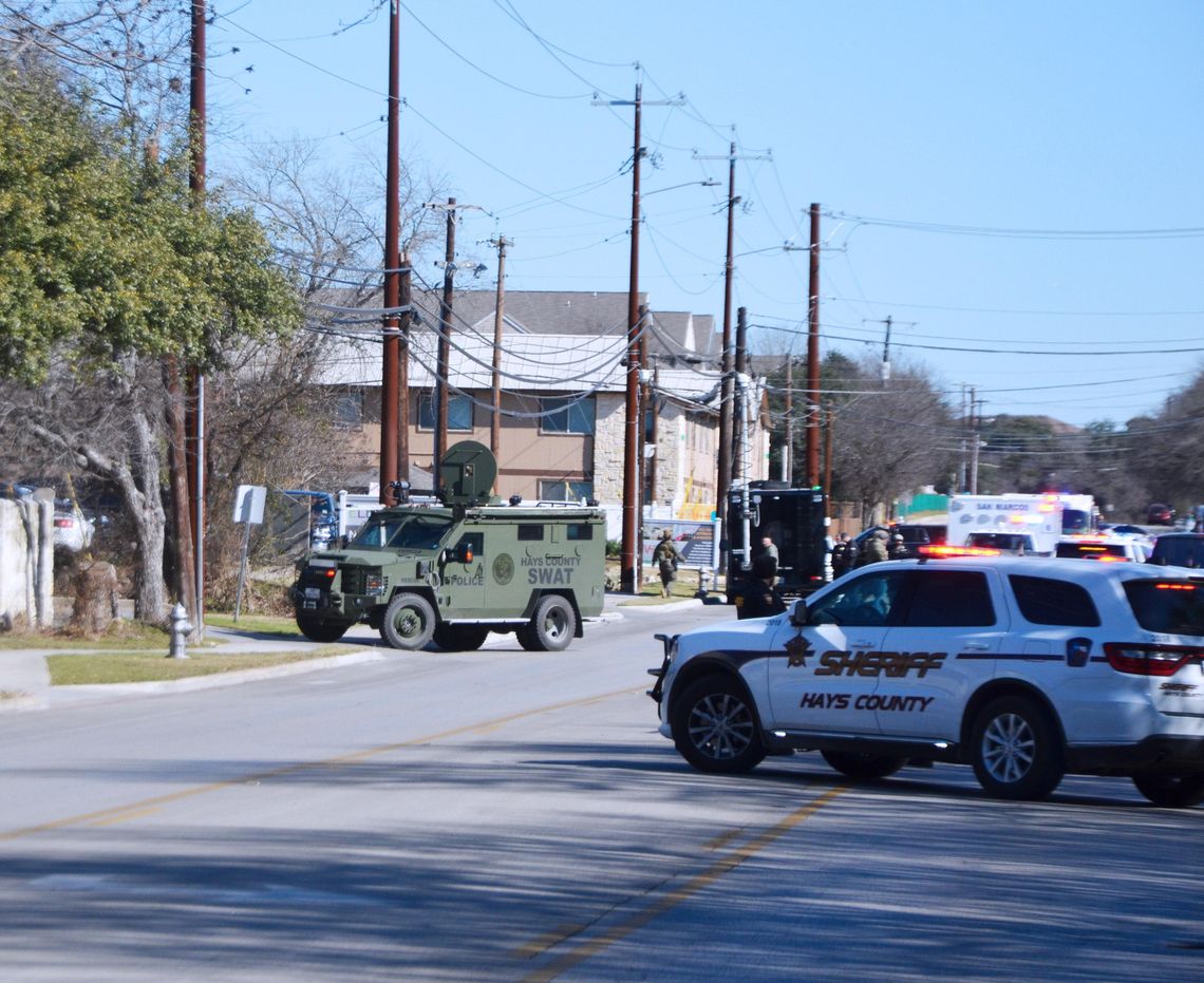 San Marcos police arrest man on aggravated assault with deadly weapon charge following SWAT response