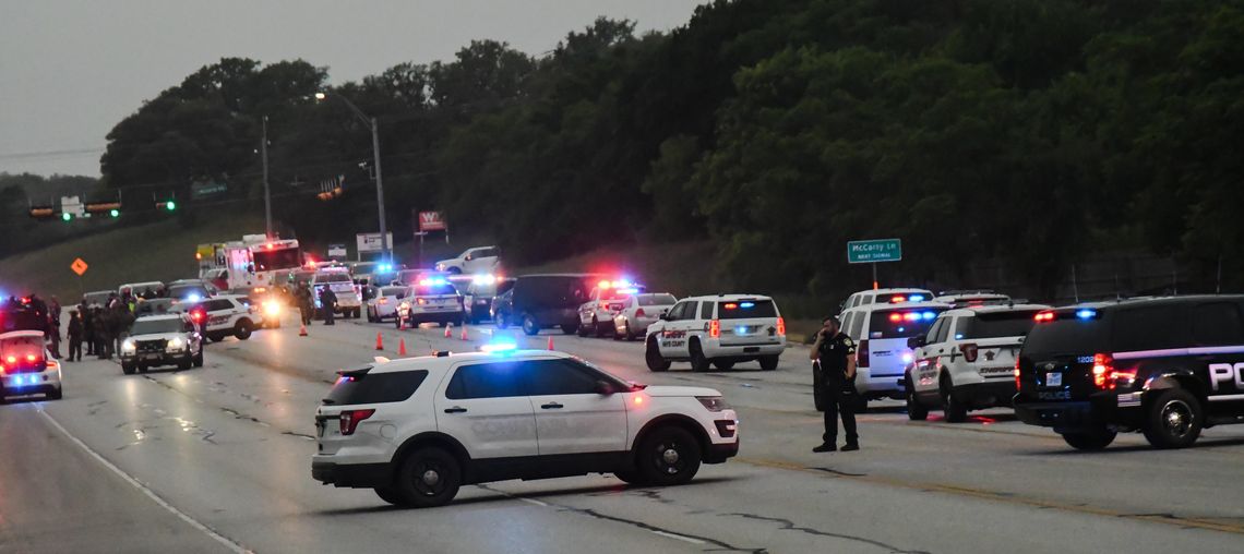 San Marcos police officer killed, two wounded after responding to domestic disturbance call