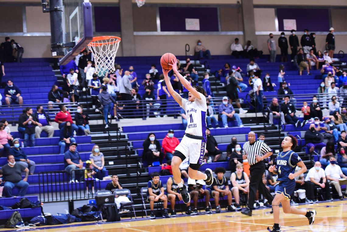 San Marcos remains perfect at home after 40-point win over Austin Akins