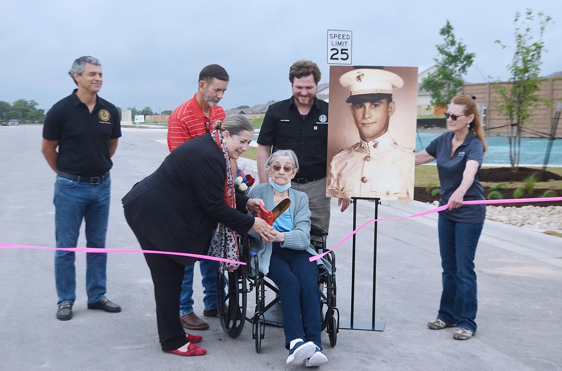 San Marcos road named after fallen veteran 