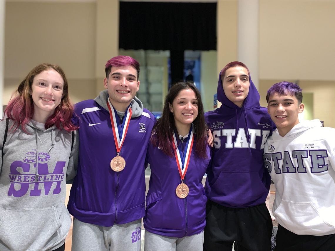 San Marcos Wrestling wraps up season at state tourney