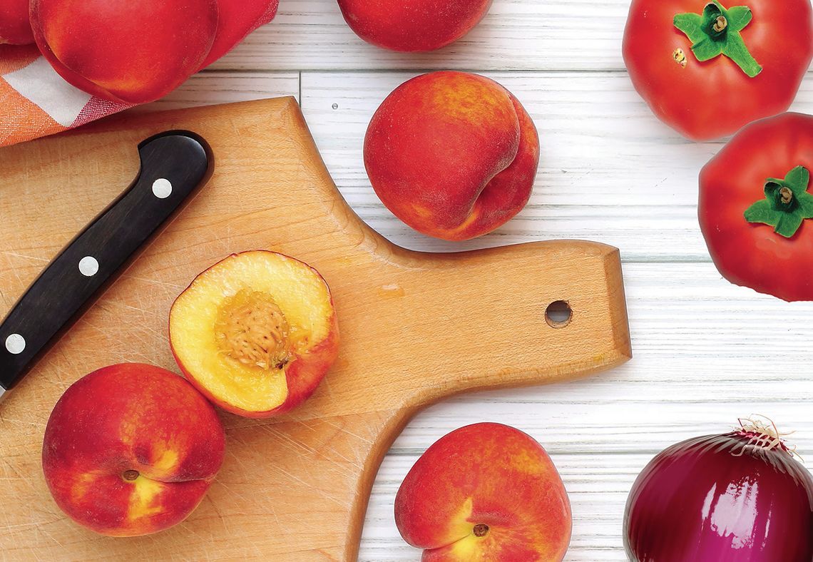 Savor a summer fruit salad with an unexpected twist