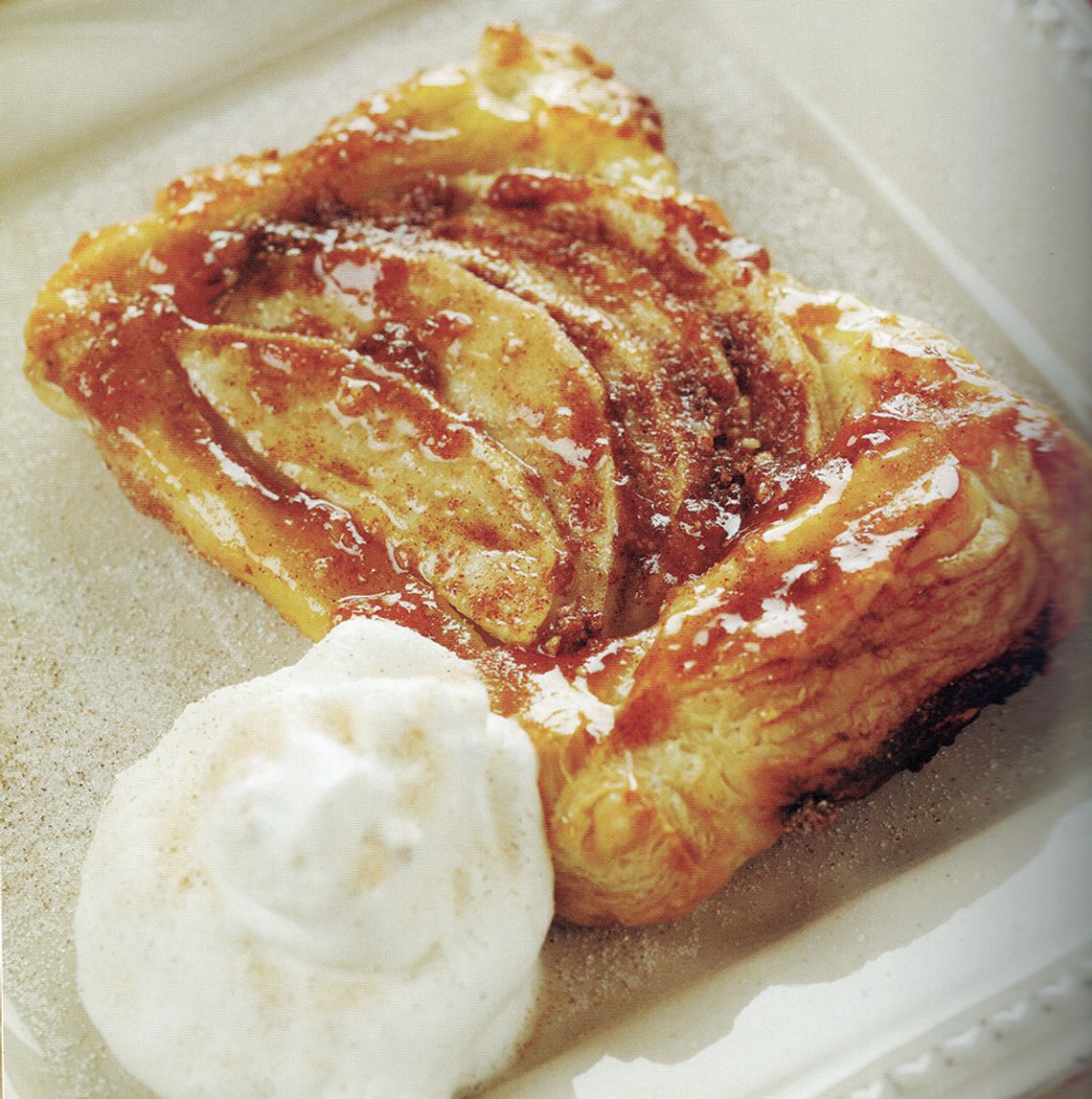 Savor sweet apple flavor in every bite of this dessert