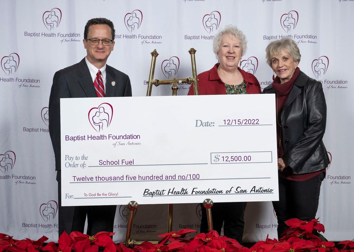 School Fuel receives $12K grant from Baptist Health Foundation of San Antonio