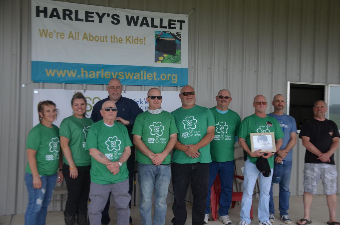 SHAVING FOR A CAUSE: Team Harley helps raise funds to fight childhood cancer 