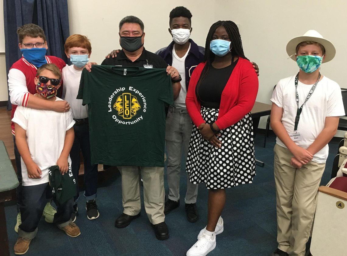 SMA Leo Club receives visit from Hays County Sheriff's Office, discusses Brown Santa