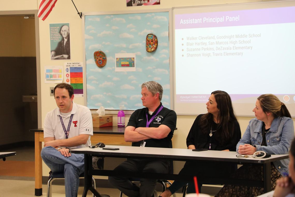 SMCISD assistant principals take part in training panel