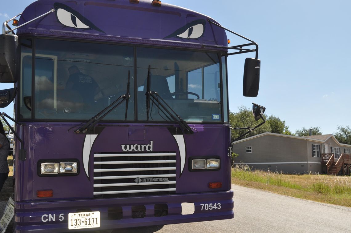 SMCISD’s ‘Purple Bus’ rolls today