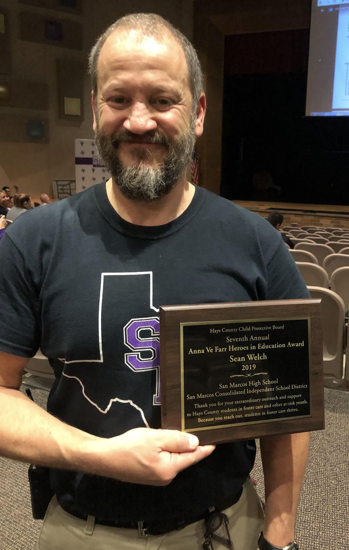 SMCISD teacher receives education award 