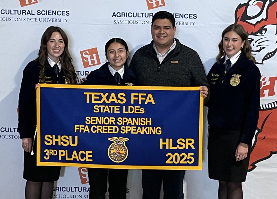 SMHS student finishes third in state FFA contest