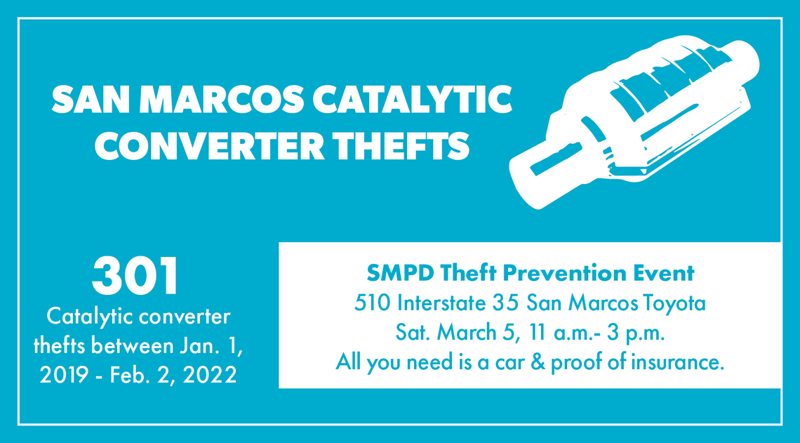 SMPD hosts catalytic converter theft prevention event SMPD hosts catalytic converter theft prevention event
