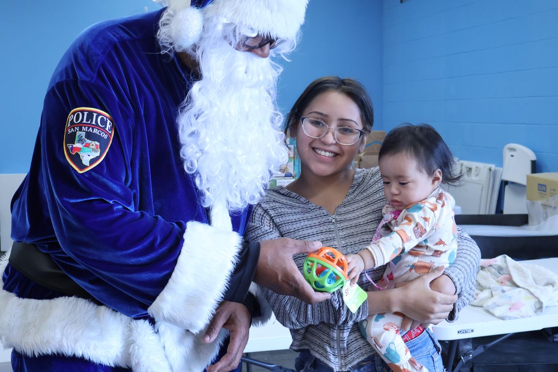 SMPD’s Blue Santa program distributes gifts