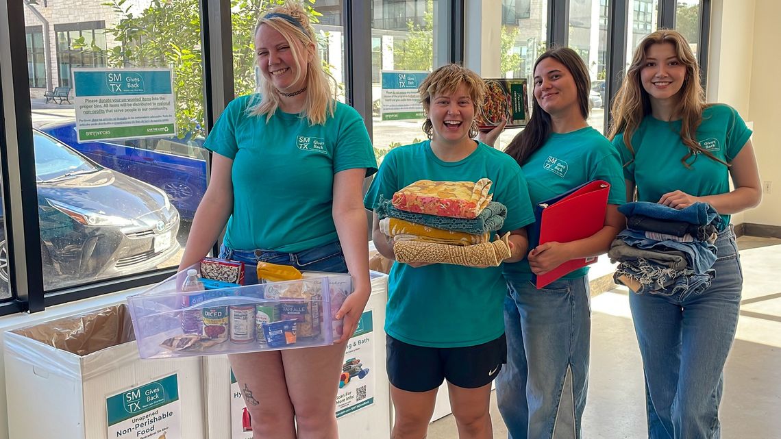 SMTX Gives Back hosts community market