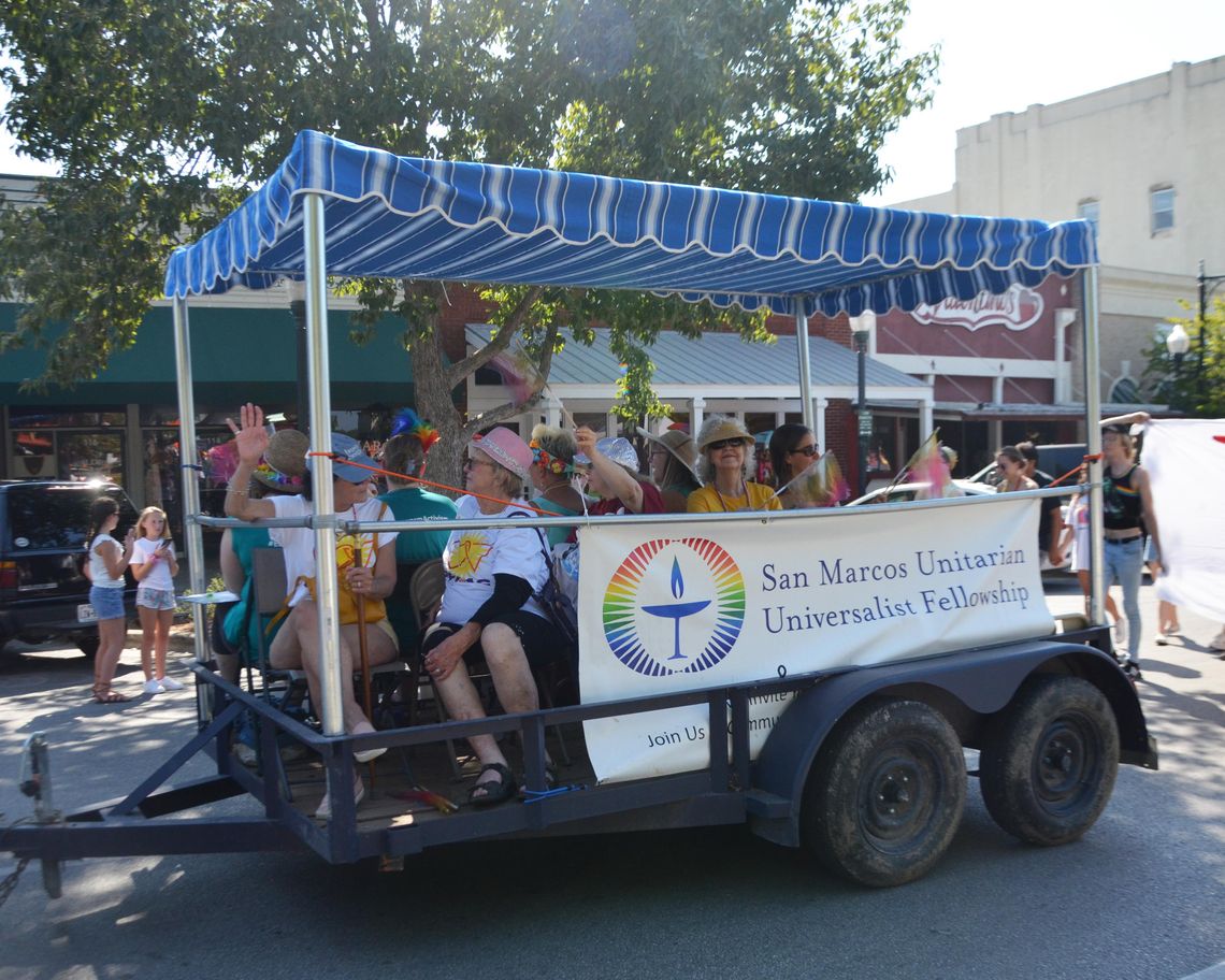 SMUUF participates in the SMTX Pride March