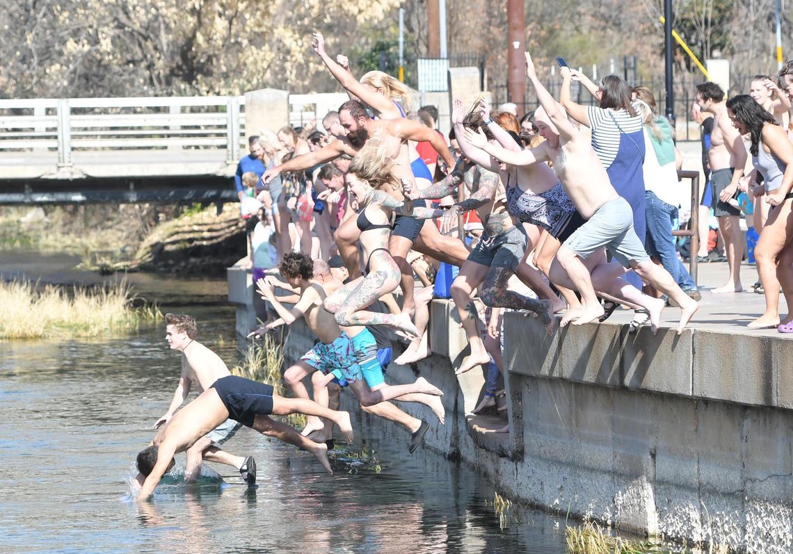 STARTING THE YEAR WITH A SPLASH