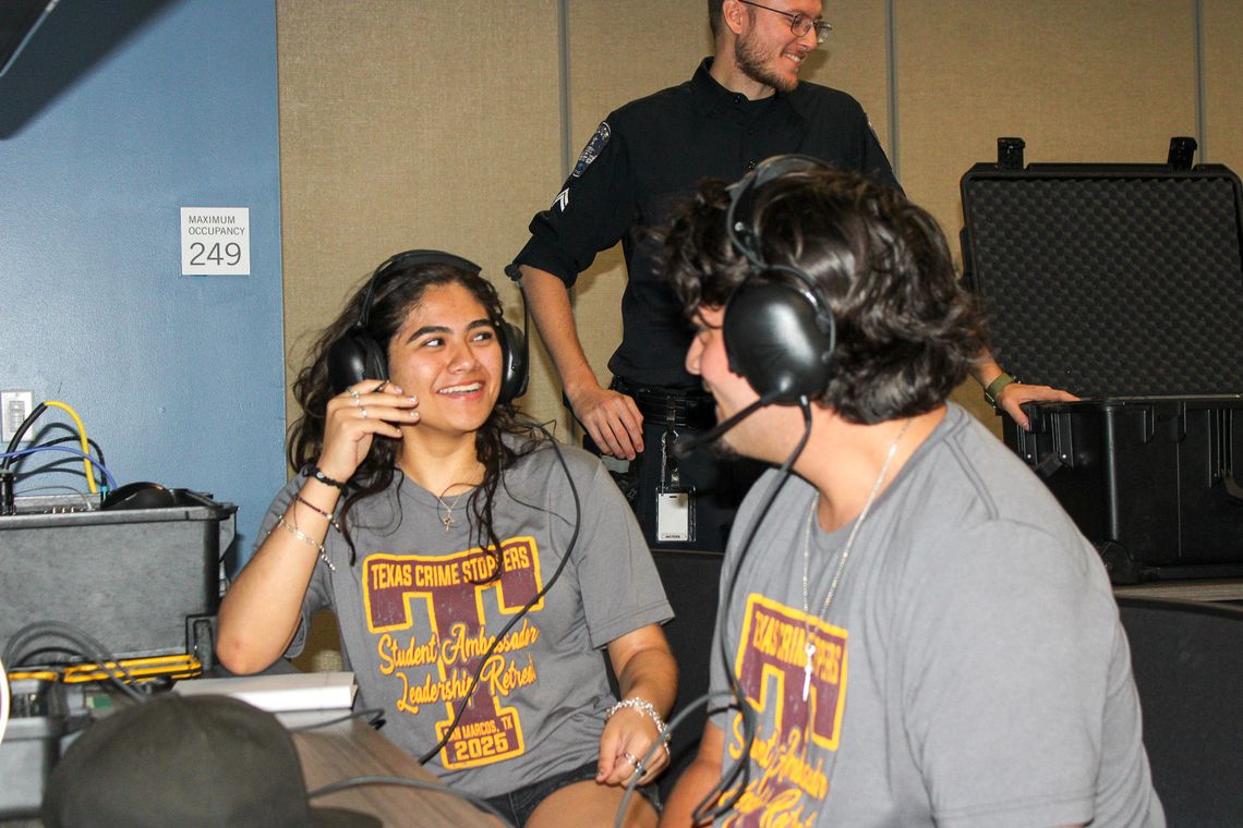 State-wide Crime Stopper student ambassadors gather in San Marcos