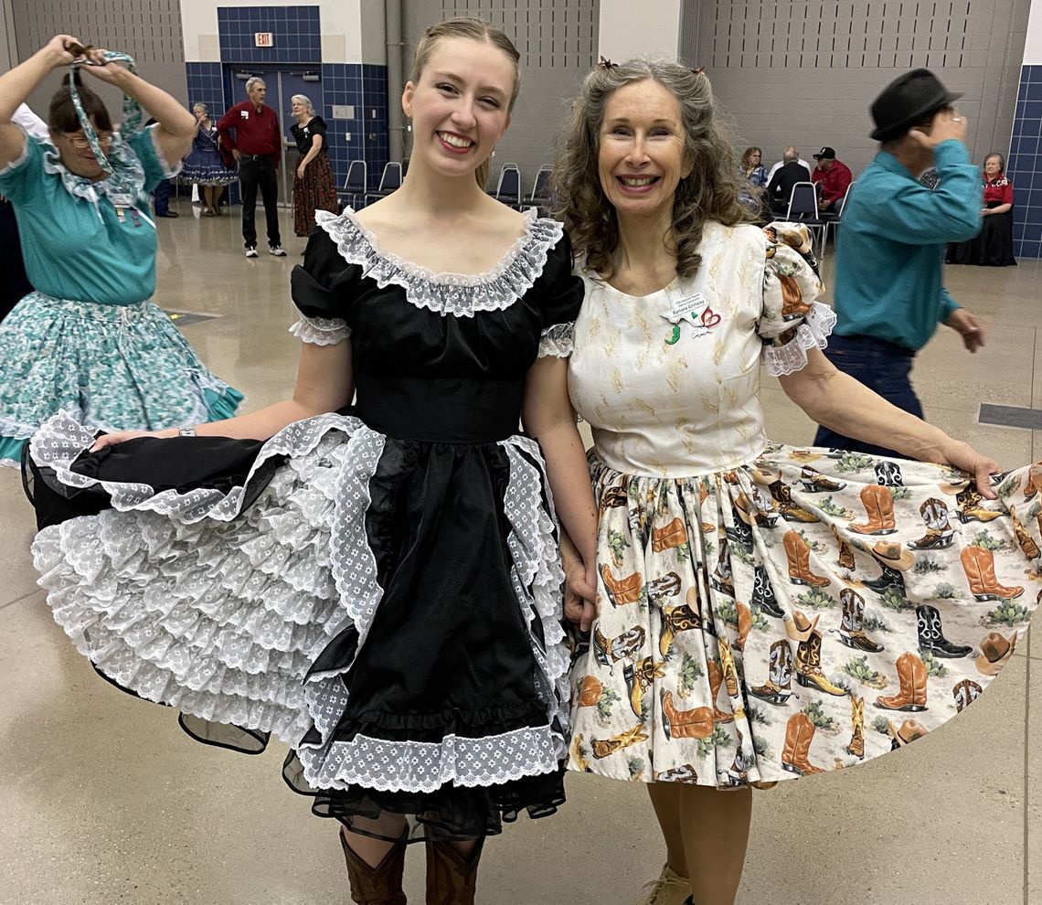 Step right up to square dancing Step right up to square dancing