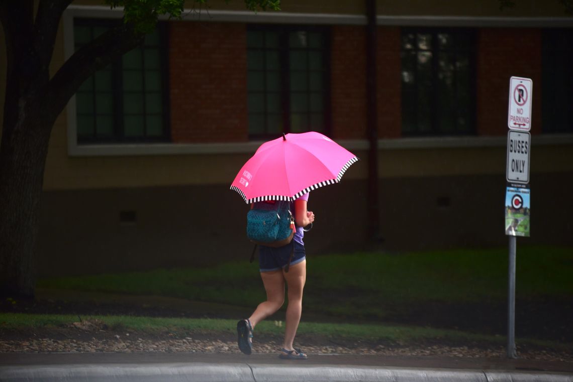 Storms brought winds, rain and thunder