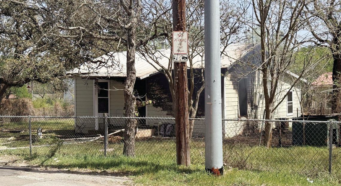 Structure fire on Younger Street