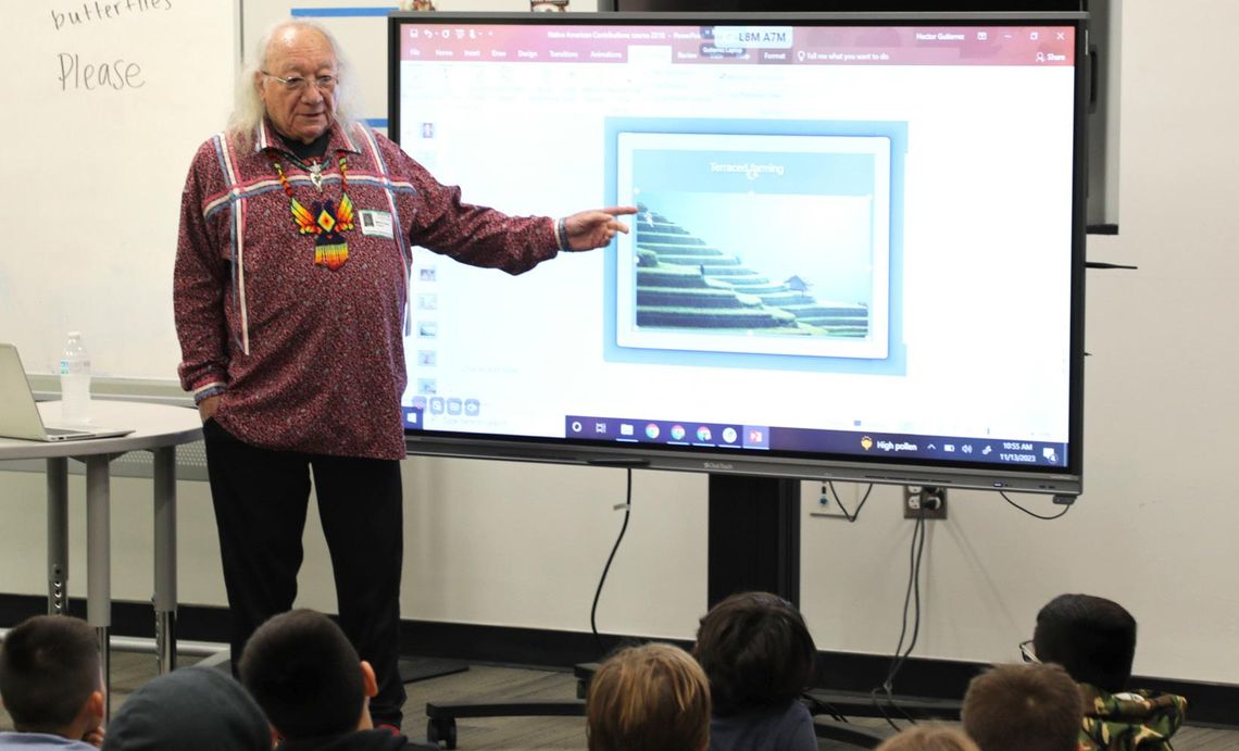 Students learn about Indigenous Cultures