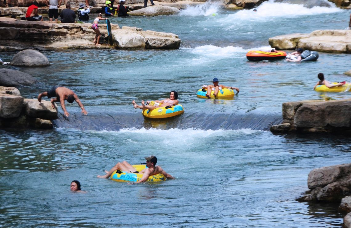 SUMMER SPLASHES: San Marcans take to river before first days of school SUMMER SPLASHES: San Marcans take to river before first days of school