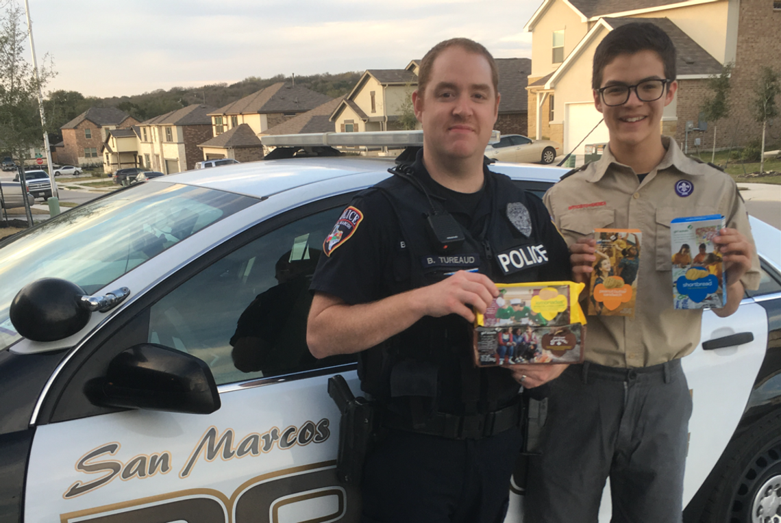 Sweet treats for first responders