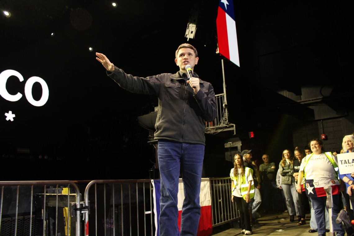 Talarico for Texas rally comes to San Marcos