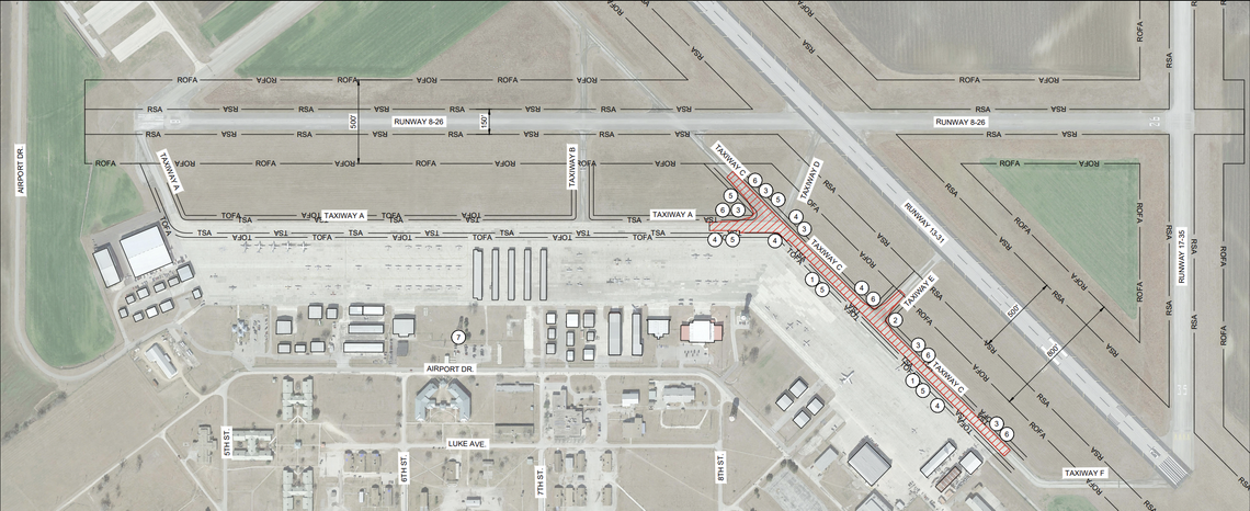 Taxiway reconstruction project underway at regional airport 