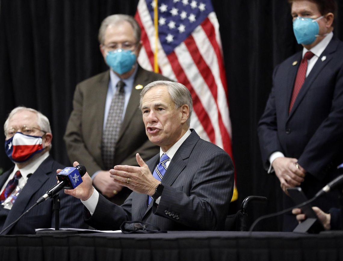 Texas Gov. Greg Abbott seeks out-of-state help against COVID-19 Texas Gov. Greg Abbott seeks out-of-state help against COVID-19
