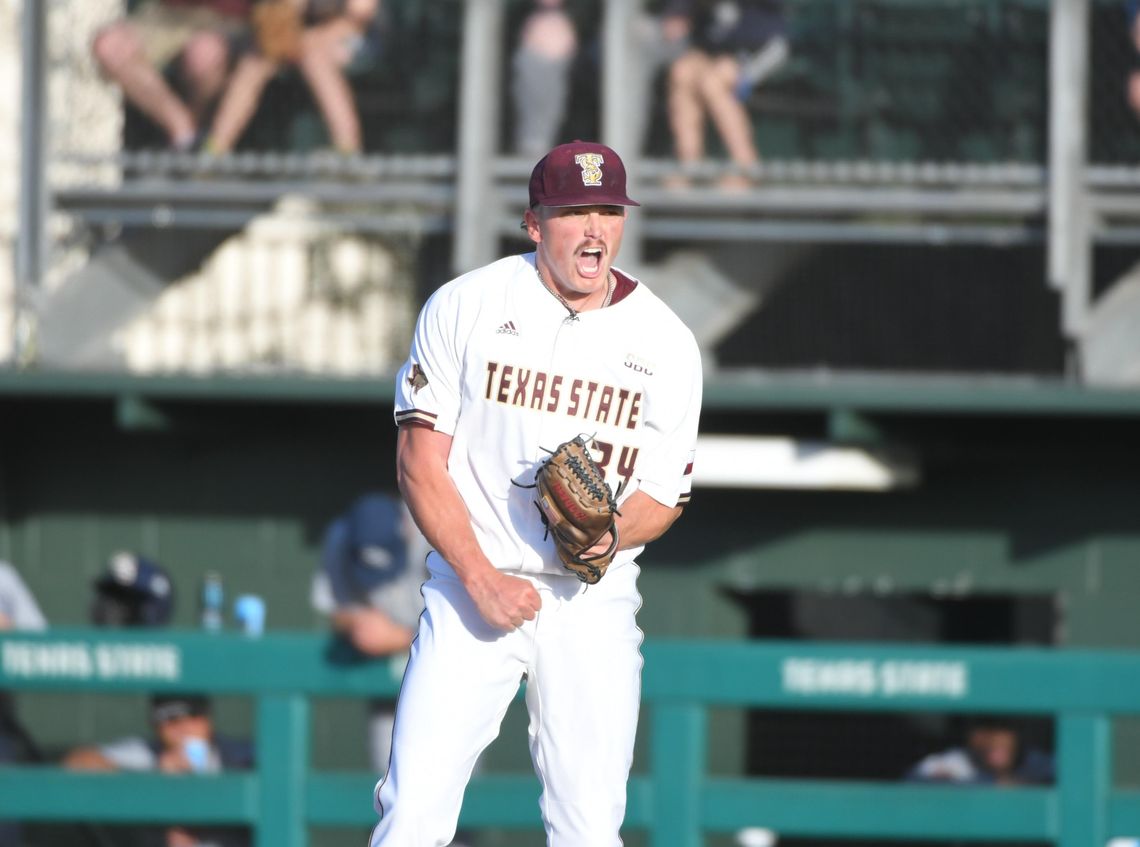 Texas State holds off Little Rock in series opener, 3-2