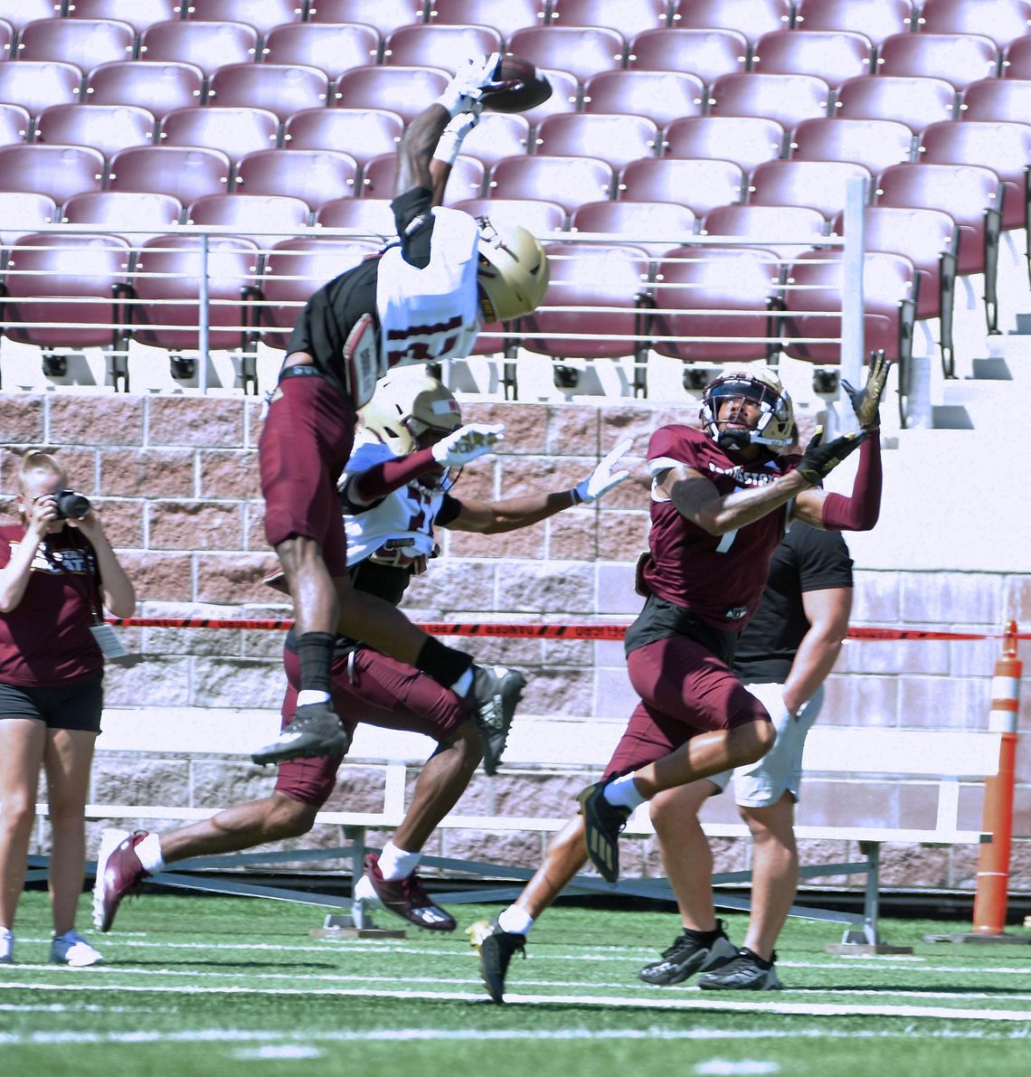 Texas State plays in 2022 Spring Game