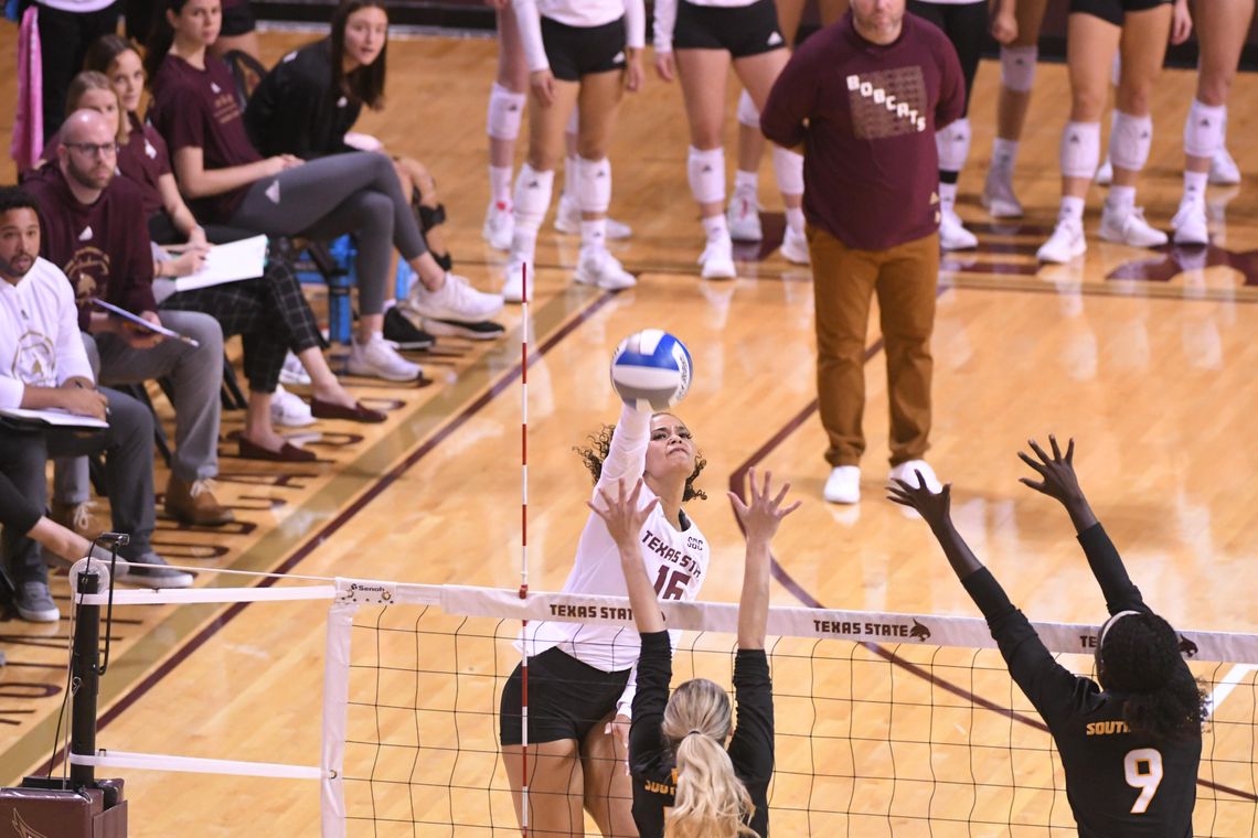 Texas State rounds out weekend with 3-1 win over Southern Miss 