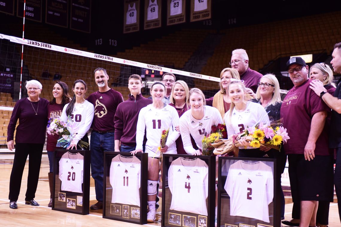 Texas State seals outright Sun Belt title on Senior Night