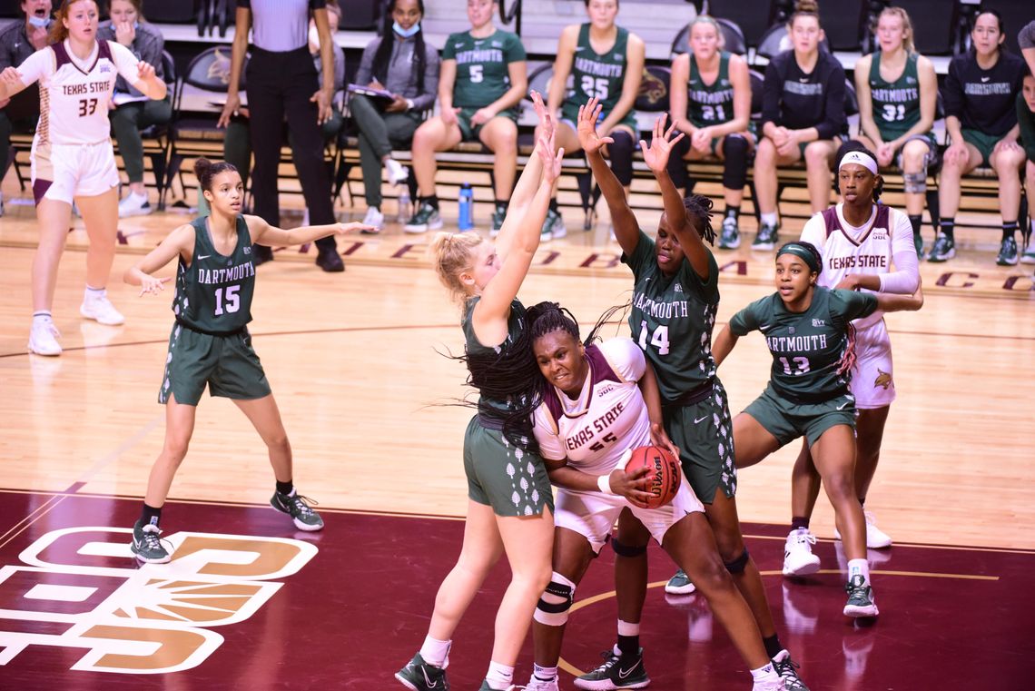 Texas State suffers third consecutive loss, falling 62-39 to Dartmouth