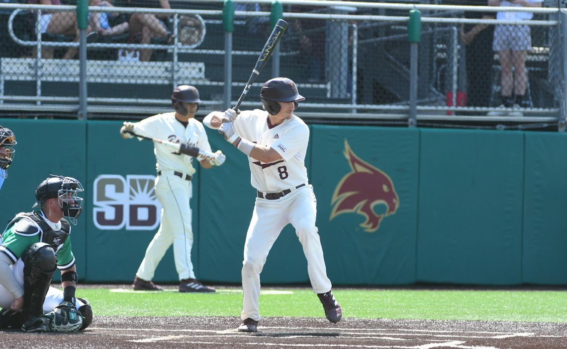 Texas State sweeps Marshall with Powell walk off single