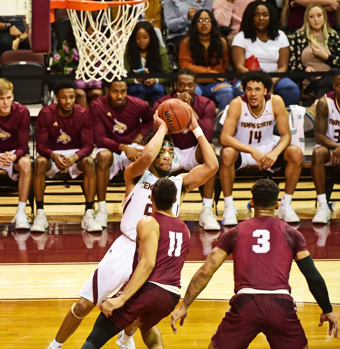 Texas State ‘takes’ game against Little Rock in blowout fashion